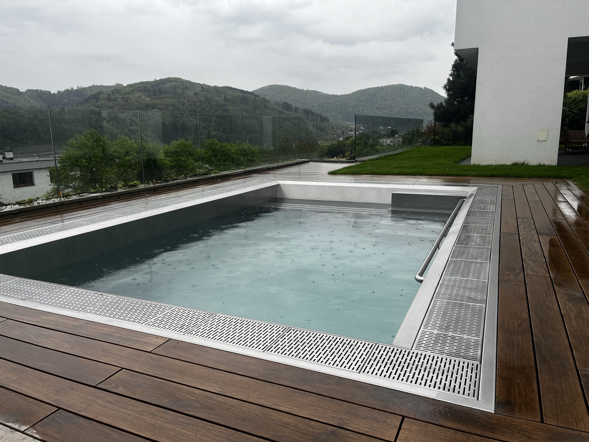 zazimování bazénuý